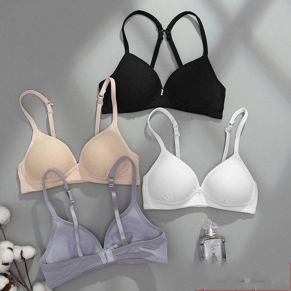 

camisole young girls first training bra teenage sport puberty underwear teen child fitness bra 12-18y small breast bras 20220908 e3, Camo