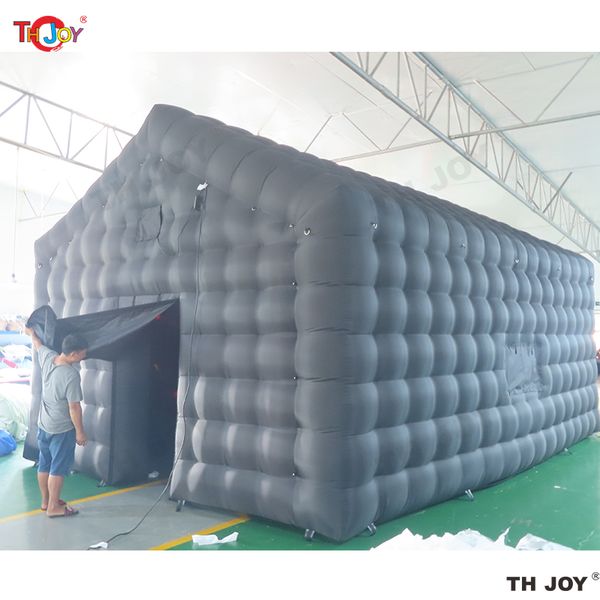 

outdoor activities large black inflatable cube wedding tent square gazebo event room big mobile portable nightclub party pavilion for