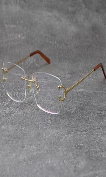 

brand frames outdoor design classical model glasses rimless op, Silver