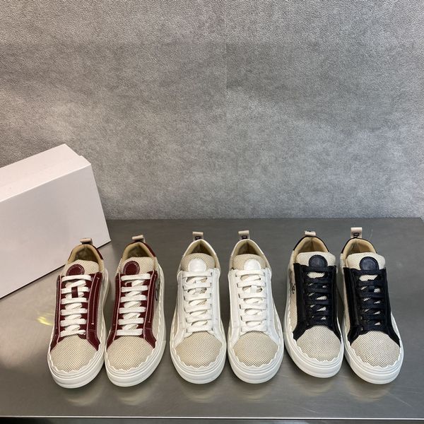 

designer thick sole women's shoes flat lace up girls students luxury leather casual shoes tennis sneakers vulcanized splicing lace brea, Black