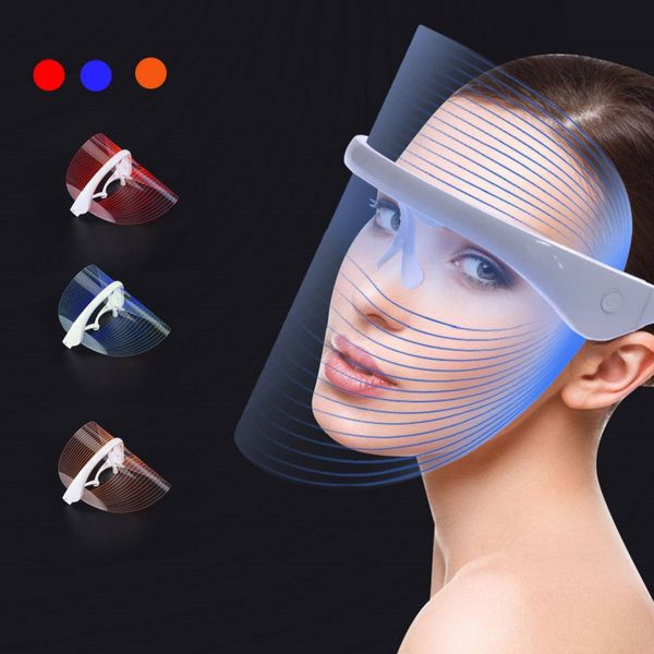 

3 color pdt led therapy mask wireless face maskmask beauty machine led masker