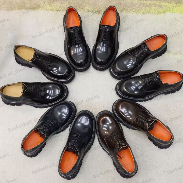 

designer brand penny loafers dress shoes cowhide leather wedding business driving party size 38-45, Black