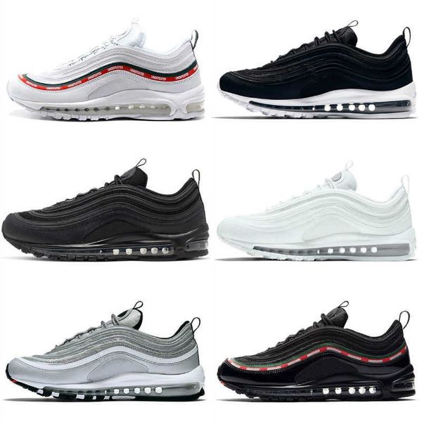 

running shoes mens trainers sports sneakers triple black white silver bullet gold south beach ghost men women sean wotherspoon 97s