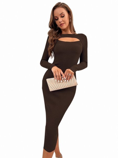 

women's sweaters cut out split hem sweater dress g4un#, White;black