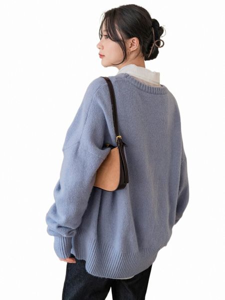 

women's sweaters dazy-less solid drop shoulder sweater c9bv#, White;black