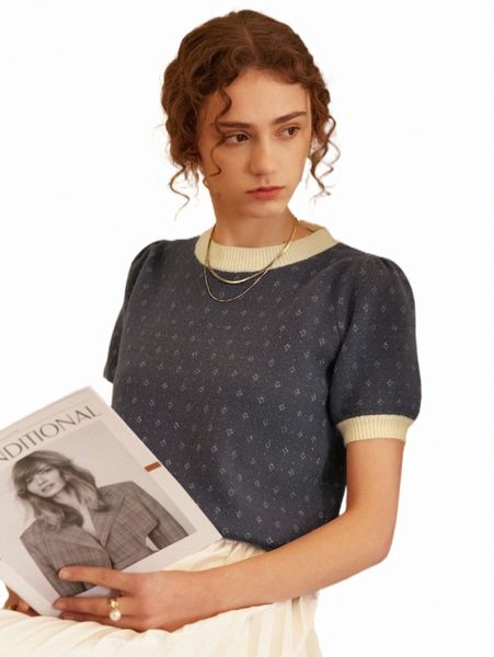 

women's sweaters allover pattern knit 2022 new q45q#, White;black