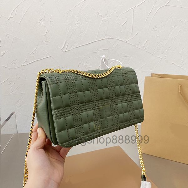 

metal buckle flip messenger bag chain lambskin quilted bags quality crossbody handbag fashion flap plaid shoulder back package genuin