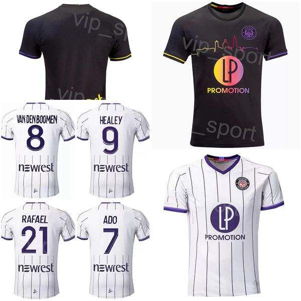 

soccer jerseys club 2022-23 toulouse soccer 3 zakaria aboukhlal jerseys 5 denis genreau 12 issiaga sylla 9 rhys healey 27 thijs dallinga 21, Black;yellow
