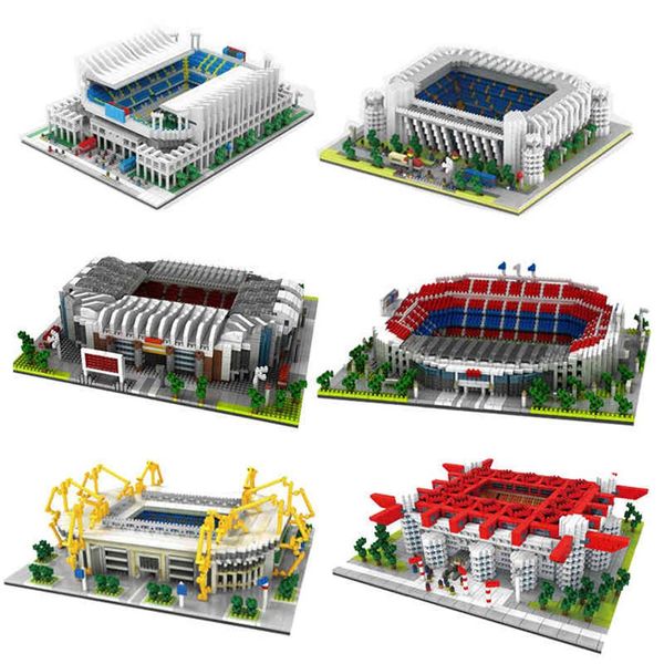 

architecture block old trafford football field toy nou camp stadium building milano micro blocks educational bricks kids gifts x0522196d