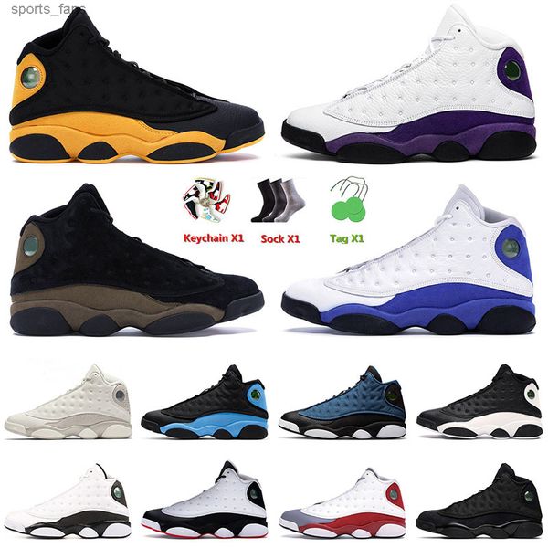

basketball shoes retro sneakers trainers hyper royal court purple olive reverse bred obsidian jumpman 13 13s xiii del sol