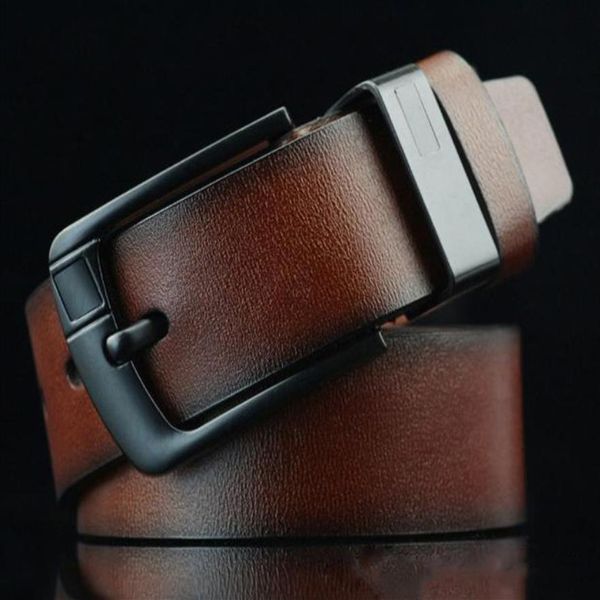 

rival men & women leather belt fashion brand belts for men & women jeans belt male strap318v, Black;brown