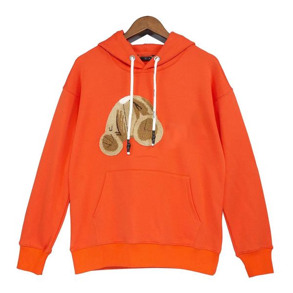 

new sale fashion hoodie broken bear sweatshirt teddy bear trendy terry explosion sweater style men and women euro size s-xl 58024, Black