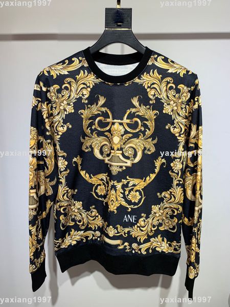 

2022ss spring and summer new sweatshirts shirt high grade cotton printing short pants sleeve round neck panel t-shirt size s-m-l-xl--xxxl, Black;brown