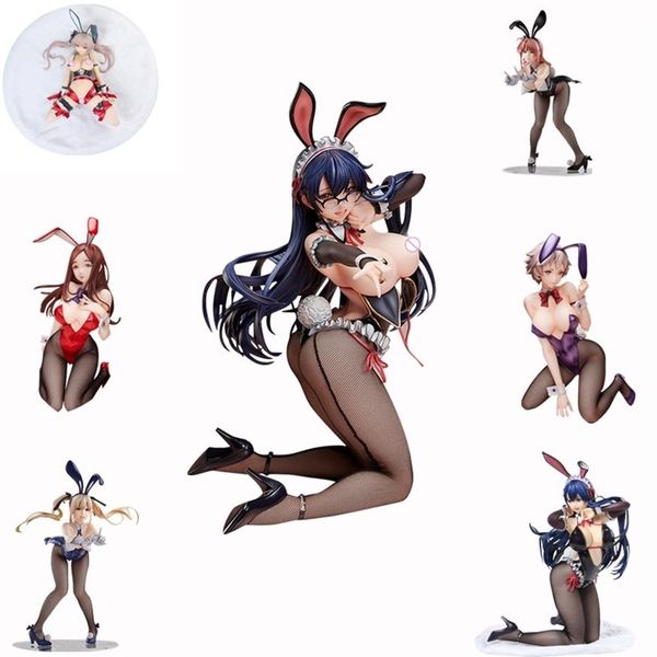 

35cm native binding soft bunny girl girls action figure japanese anime pvc action figures toys anime figures toy gift mx2007222o