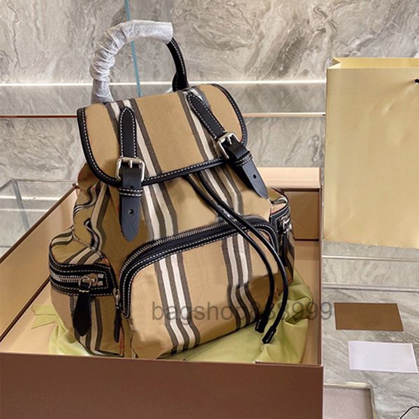 

bags vintage plaid backpack classic men women travel bag man waterproof handbag genuine leather large capacity classic le