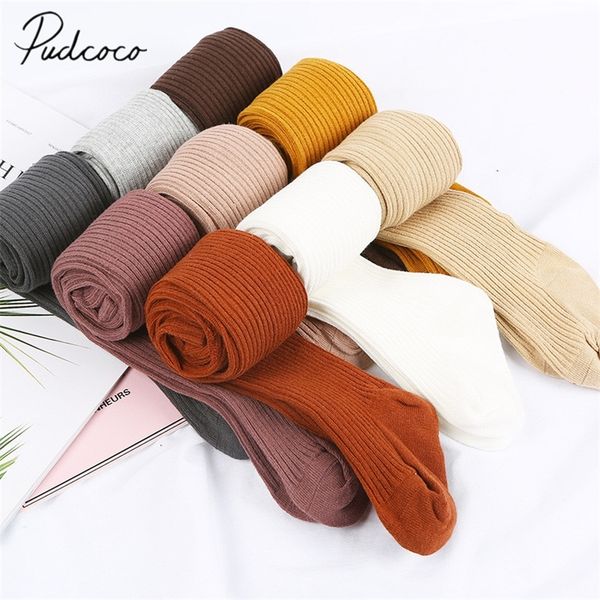 

leggings tights baby autumn winter tights baby toddler kid girl ribbed stockings cotton warm pantyhose solid candy color tight 04years 22090, Blue