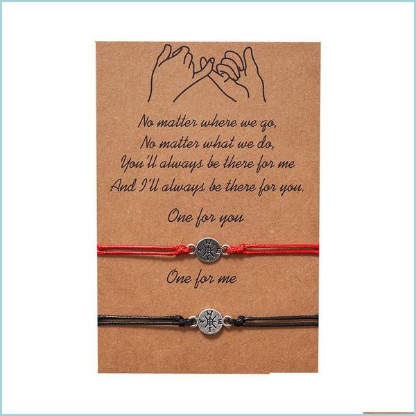 

charm bracelets compass charm bracelet adjustable for couples drop delivery 2021 jewelry bracelets dhseller2010 dhlmp, Golden;silver