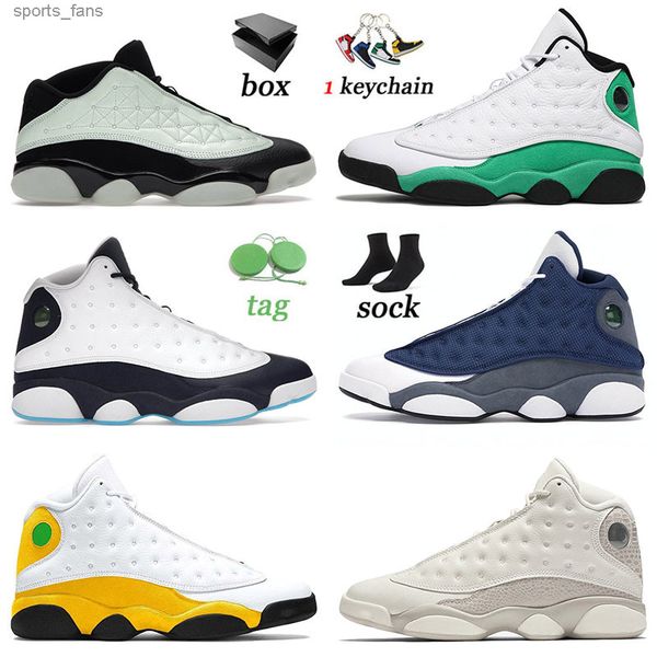 

basketball shoes trainers sneakers retro mens lucky green flint obsidian hyper royal black cat 13 13s xiii singles day for men women