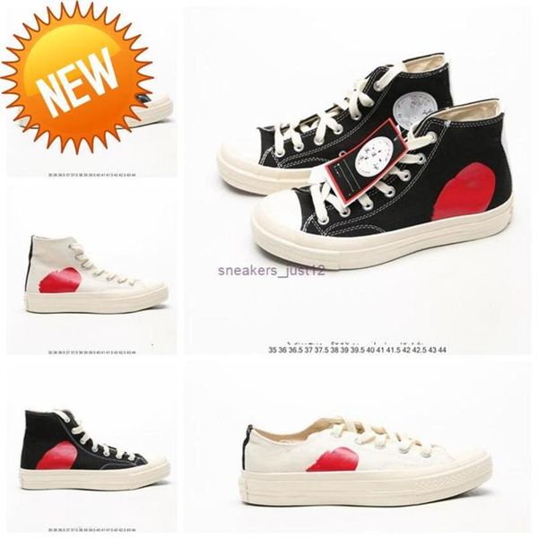 

mens commes des garcons play chuck 1970 casual shoes for girl tayler vulcanized sneakers boy skateboarding womens skate size 35 -417902237