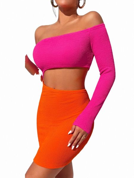 

casual dresses one shoulder cutout waffle knit bodycon dress w80i#, Black;gray