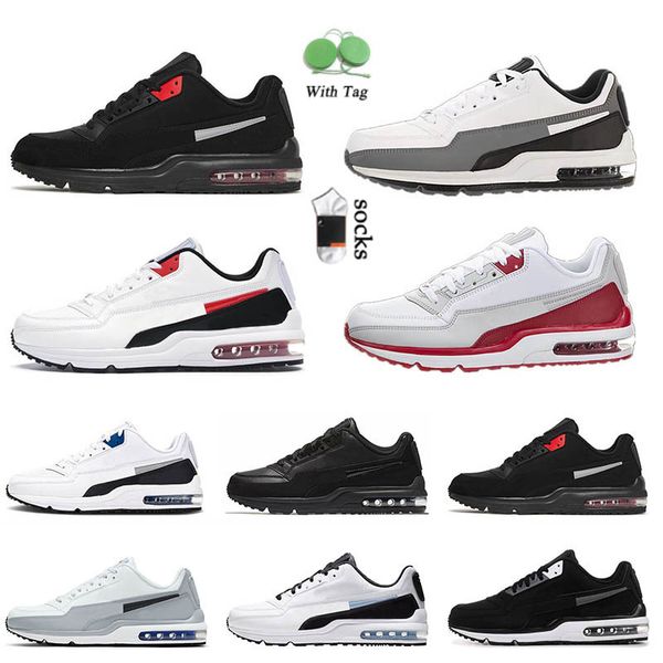 

amx ltd 3 cushion og running shoes mens trainers size 45 classic triple black white light smoke grey blue university red off fashion sneaker