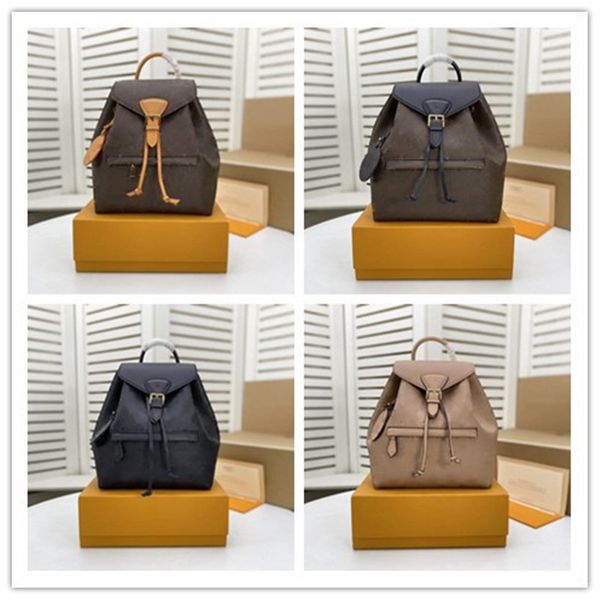 

designer luxury canvas montsouris pm backpack m45501 naturel backpack size 33cm