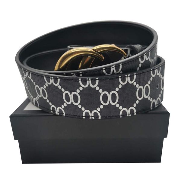 

men women solid belt womens genuine leather black and white red color bronze big buckle designers cowhide belts for mens luxurys waistb250a, Black;brown