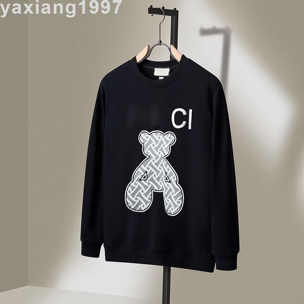 

2022ss spring and summer new sweatshirts shirt high grade cotton printing short pants sleeve round neck panel t-shirt size s-m-l-xl--xxxl, Black;brown