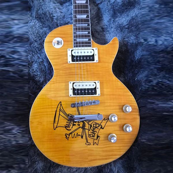 

classic brand guitar open pickup good timbre made of solid wood delivery to home