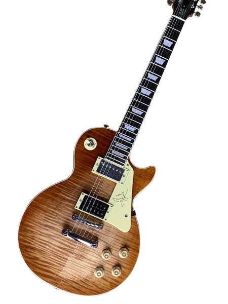 

classic electric guitar exquisite tiger skin veneer professional performance guitar delivery home