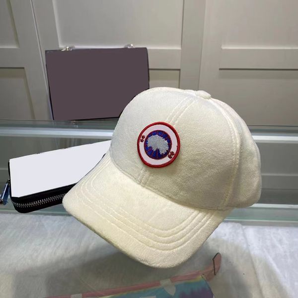 

ball caps designer baseball cap ins popular canada letter goose ball caps velvet material is comfortable and breathable 8 colors complimenta, Blue;gray