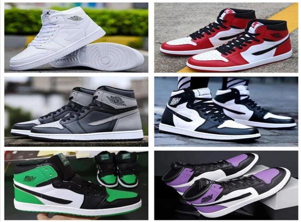 

2021 new arrival jumpman 1 1s high black toe not for re men women basketbal