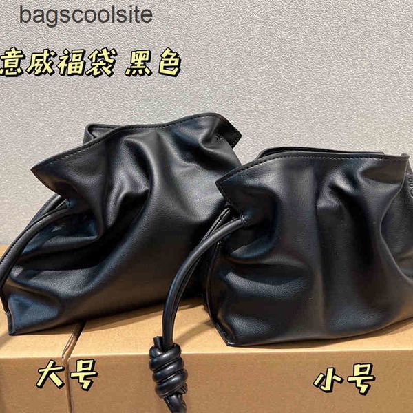 

blessing loews bag designer fashion bags jacquard embroidered commuter shopping wrinkled cloud one messenger texture versatile women's