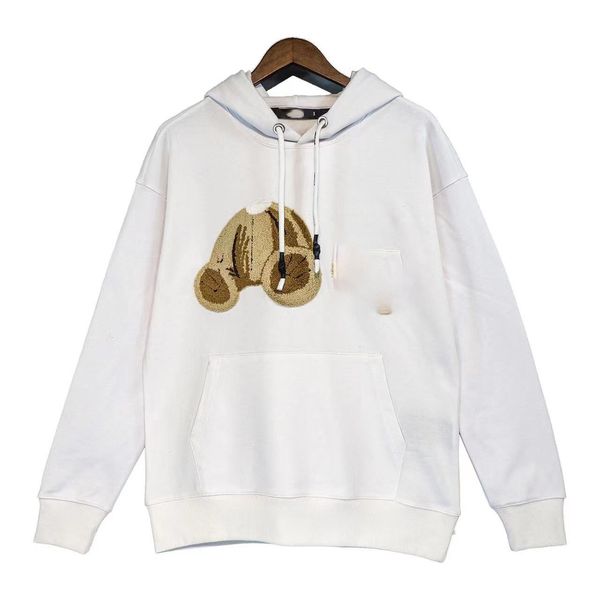 

new sale fashion hoodie broken bear sweatshirt teddy bear trendy terry explosion sweater style men and women euro size s-xl 58025, Black