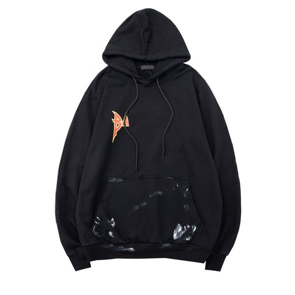 

mens hoodie for designer letter printing hoodies man womens hoody jacket sweatshirt casual sweatshirts solid colors, Black