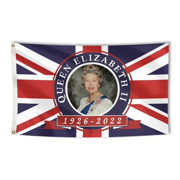 

3x5 ft queen elizabeth platinum jubilee flag union jack flag for indoor outdoor sports events street party festivals decor