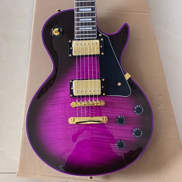 

2021 classic electric guitar noble purpleexcellent sound quality delivery home