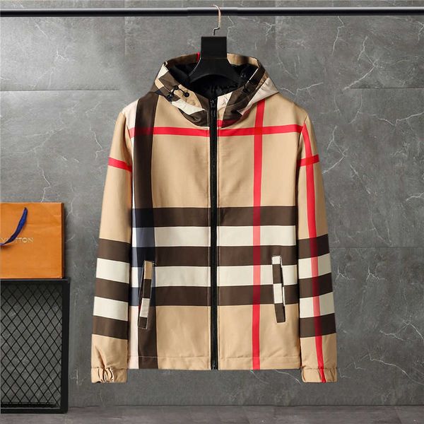 

22ss fashion mens designer jacket coat caps winter autumn baseball slim stylist men women windbreaker outerwear zipper hoodies, Black;brown