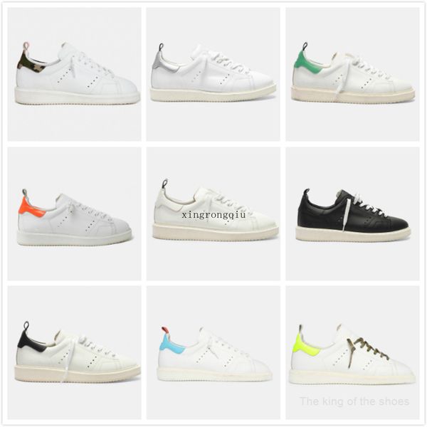 

shoe sneakers dirty shoes casual shoe golden starter italy brand classic white sequin designer superstar man women