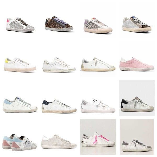 

fashion shoes women sneakers shoes man shoes deluxe 2022 new italy golden super star luxury sequin classic white dirty designer do -old