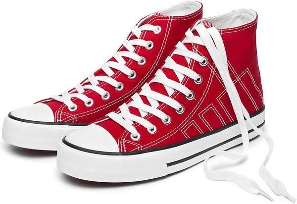 

wh.red high-canvas sports classic canvas walking sneakers