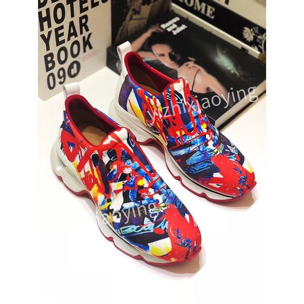 

2021 casual shoes leather italy green designers sneaker cartoon patch interlocking shoe runner trainers dress shoes yz190511 size35-46240d, Black