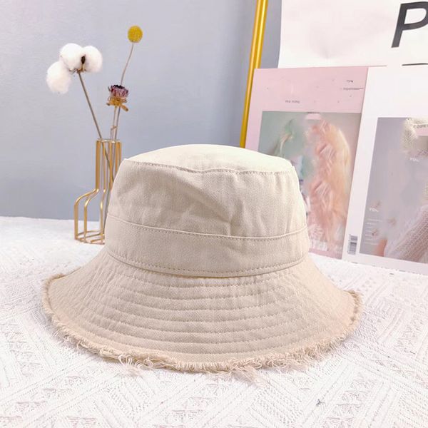 

cap 2023 new wide brim hats summer le bob artichaut bucket hat sun protection adjustable hat designer hats more color, Blue;gray