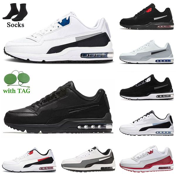 

mens trainers fashion ltd 3 running shoes triple black white blue university red light smoke grey designer runner sneakers
