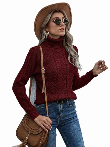 

women's sweaters cable knit turtleneck sweater l46n#, White;black