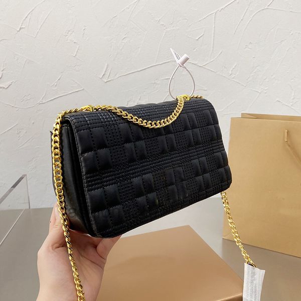 

designer bags buckle metal flip messenger bag chain lambskin quilted bags crossbody handbag fashion flap plaid shoulder back pa