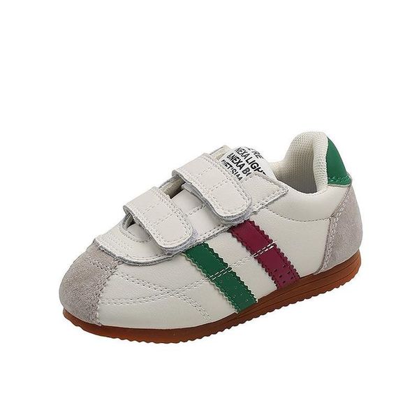 

sneakers baby shoes kids casual children autumn skate middle forrest girls non-slip soft bottom e5206, Black;red