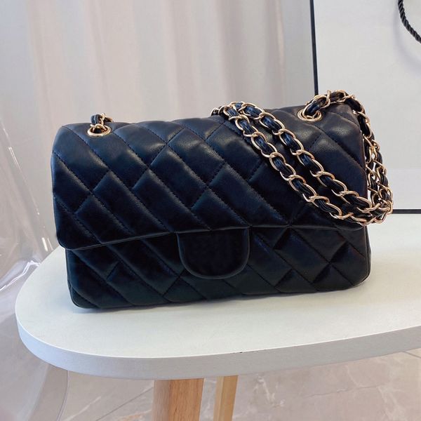 

designer handbag shoulder chain bag clutch flap totes bags wallet check velour thread purse double letters solid hasp waist square stripes