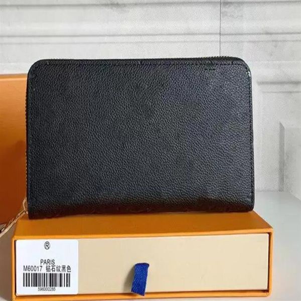 

embossed black fashion women clutch lady ladies long wallet pu leather single zipper wallets classical corn purse card holder 60012731, Red;black