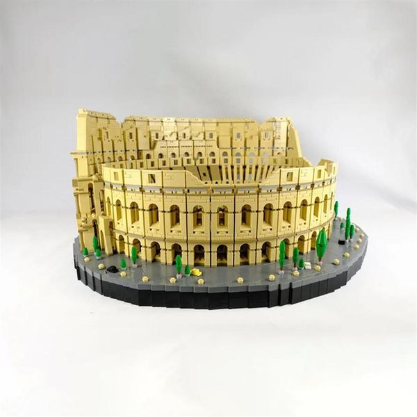 

block 86000 city street view architecture series colosseum model 9036pcs building blocks bricks toys kids gift set 10276221c